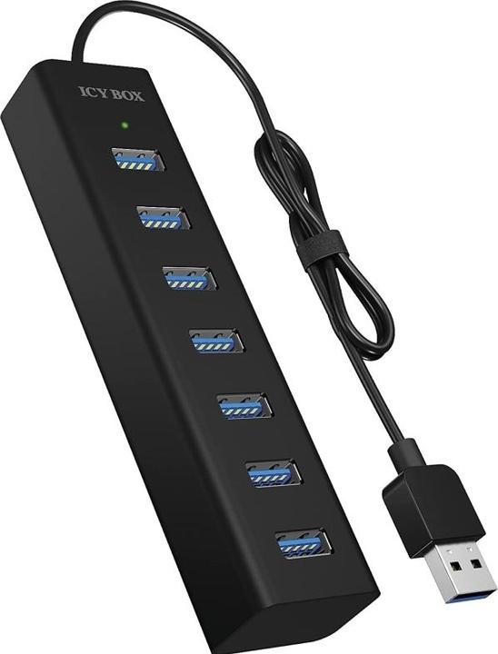 Produktbild Icy Box IB-HUB1700-U3 (USB-A, 7 Ports)