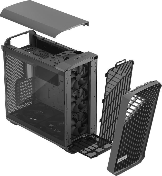 Produktbild Fractal Torrent Gray TG Light (mATX, ITX, ATX, E-ATX, SSI CEB, SSI EEB)