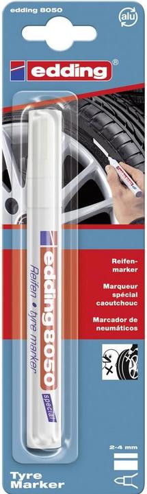 Actual product image Edding Tyre marker (White, 4 mm, 1 x)