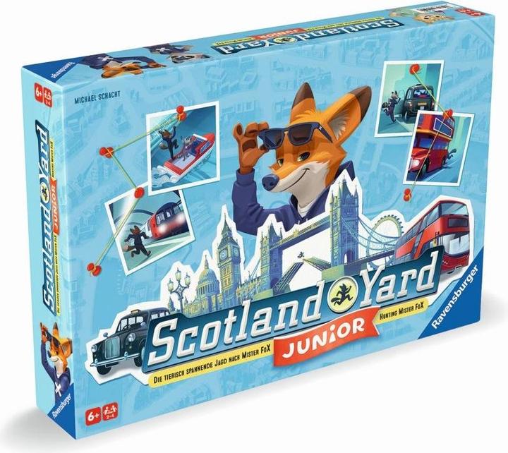 Produktbild Ravensburger Scotland Yard Junior (Deutsch, Portugiesisch, Englisch, Italienisch, Niederländisch, Französisch, Spanisch)
