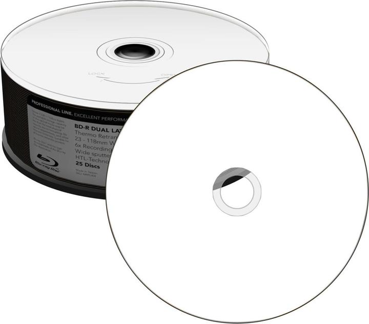 Image du produit MediaRange BD-R DL, 6x, 25 pack (25 x)