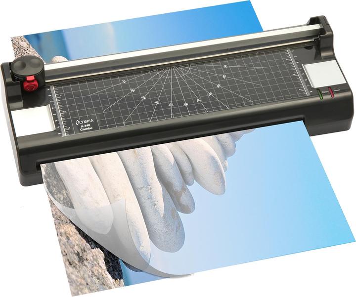 Olympia A 340 Combo DIN A3 Laminator with paper cutter (80 - 125 µm, A3)