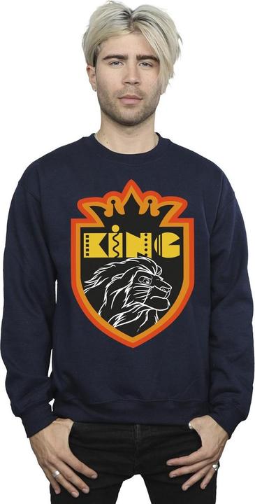 Actual product image Disney Mens The Lion King Crest Sweatshirt (M)