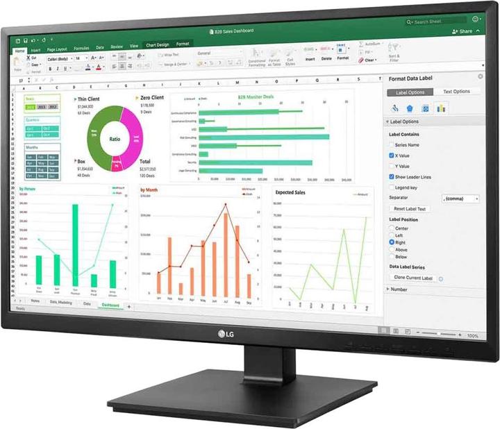 Produktbild LG 24BK55YP-B (1920 x 1080 Pixel, 24")
