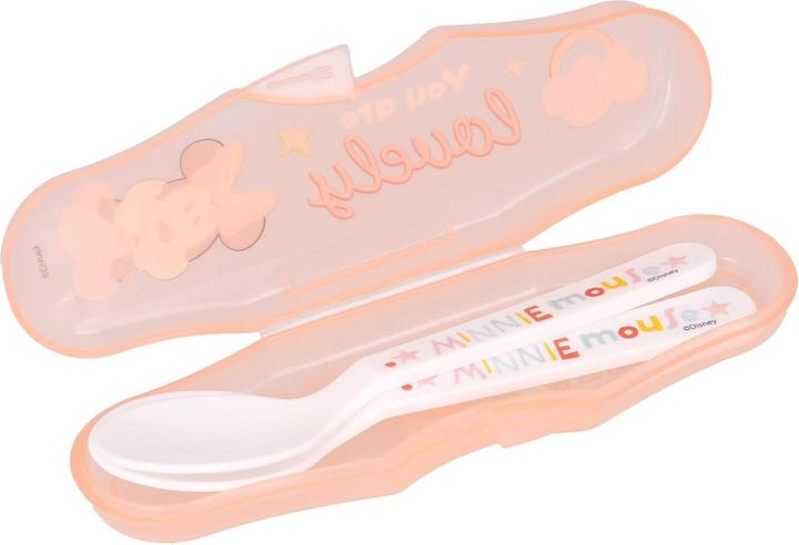 Produktbild Stor Babylöffel Reiseset Minnie Mouse