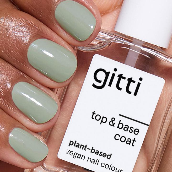 Immagine prodotto Gitti Top e base opaca Trattamento unghie vegano (Top e base opaca Trattamento unghie vegano, Base Coat)