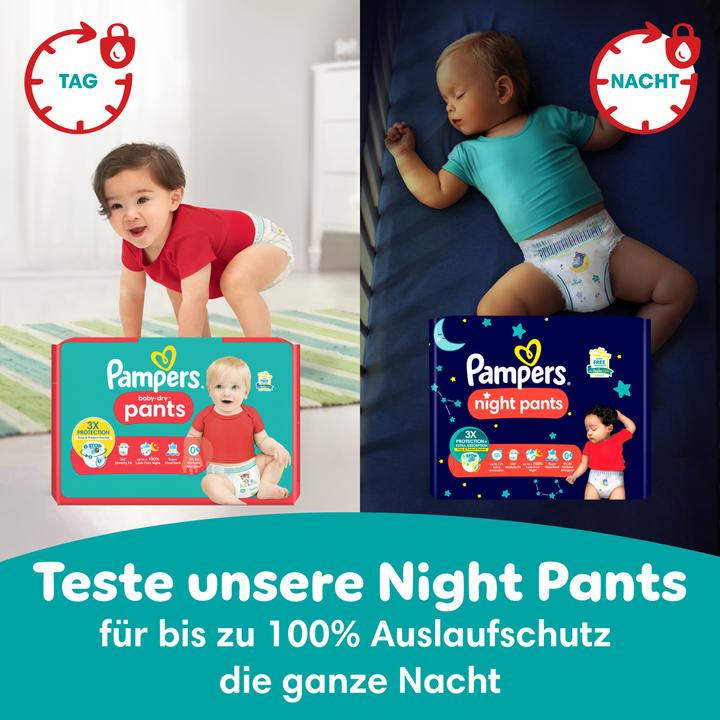 Produktbild Pampers Baby-Dry Pants (Gr. 4, Monatsbox, 180 Stück)