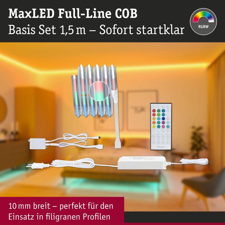Actual product image Paulmann MaxLED 1000 Full-Line COB Stripe Set (RGBW, 150 cm, Indoor)