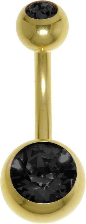 Bijouteria Bauchpiercing (Chirurgenstahl, Swarovski Kristall)