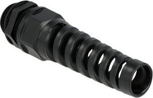 Produktbild Delock Kabel RJ45 Stecker zu RJ45 Buchse Cat.6 wasserdicht mit Kabelverschraubung und Knickschutztülle (S/FTP, CAT6, 0.25 m)