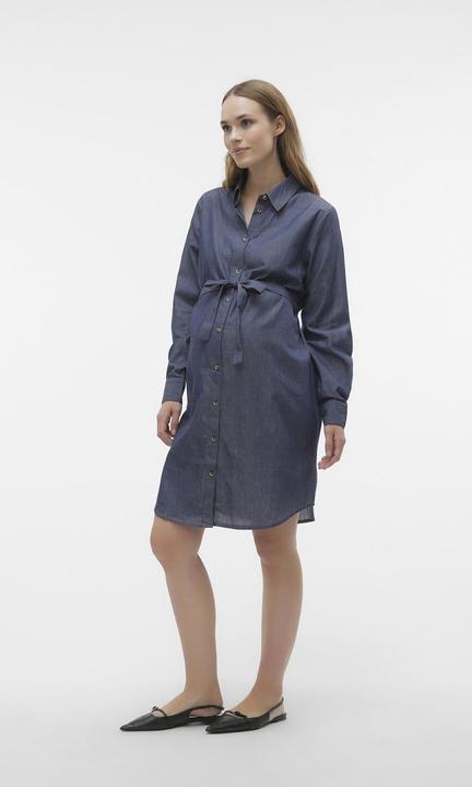Produktbild Mamalicious MLNATALIA Umstandskleid Hemdblusenkleid (L)
