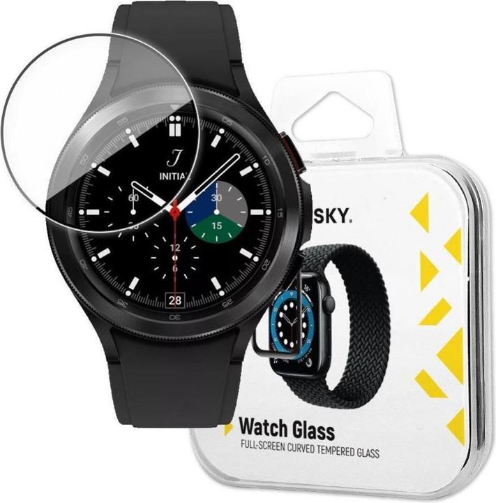 Wozinsky Watch Glass hybrid glass for Samsung Galaxy Watch 4/5 40 mm black