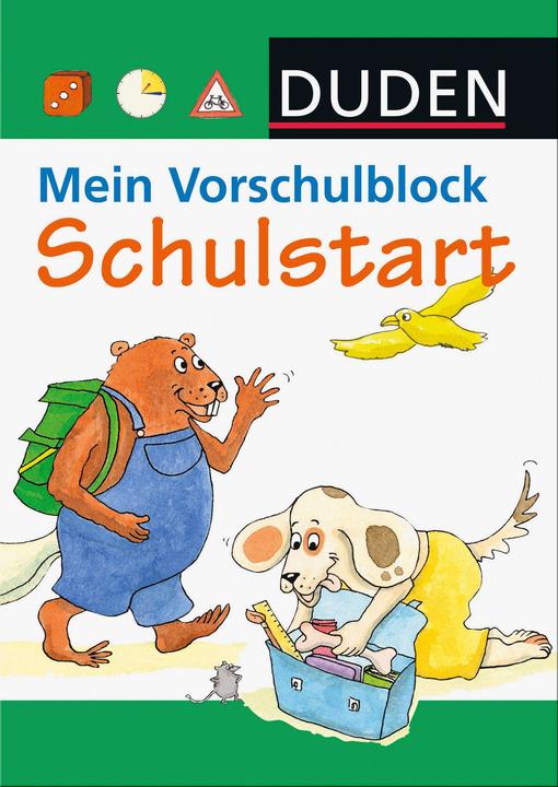 Actual product image Duden - Mein Vorschulblock - Schulstart (German, Stefanie Scharnberg, Karoline Kehr, Gabie Hilgert, 2009)