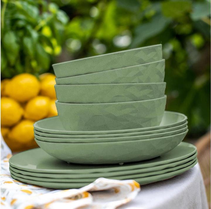 Actual product image Koziol Soup & Pasta Plate Club 4 pieces, Blue (4 x, 22 cm)