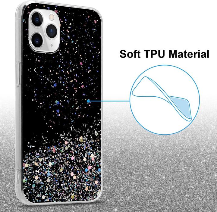 Actual product image Cadorabo TPU cover sparkling glitter (Apple iPhone 11)
