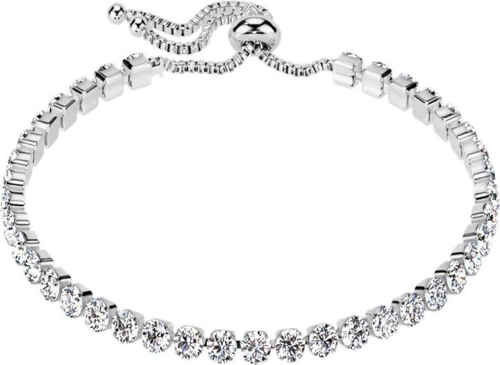 Produktbild Star Piercing Kette Verstellbar silber mit Kristallen silber (Chirurgenstahl 316L)
