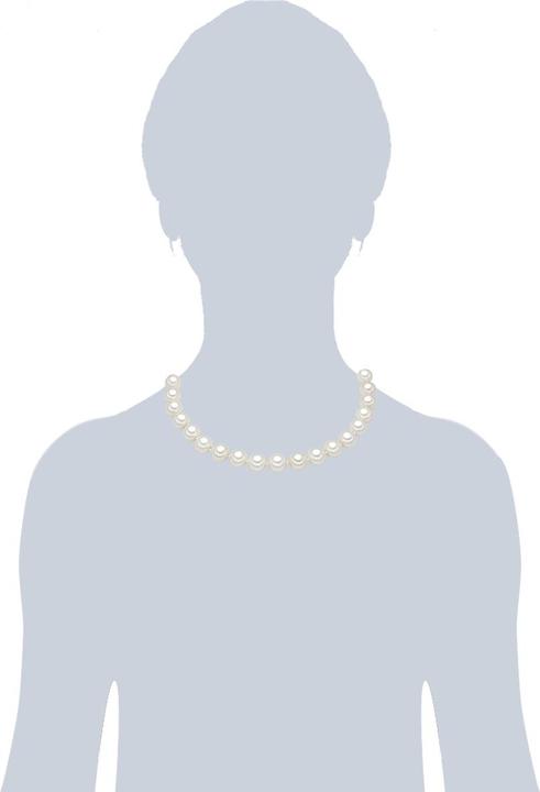 Image du produit Rafaela Donata Ladies sterling silver shell pearl silver 45.0 cm base chain + 5.0 cm extension - 30468 (Argent Sterling, 60 cm)