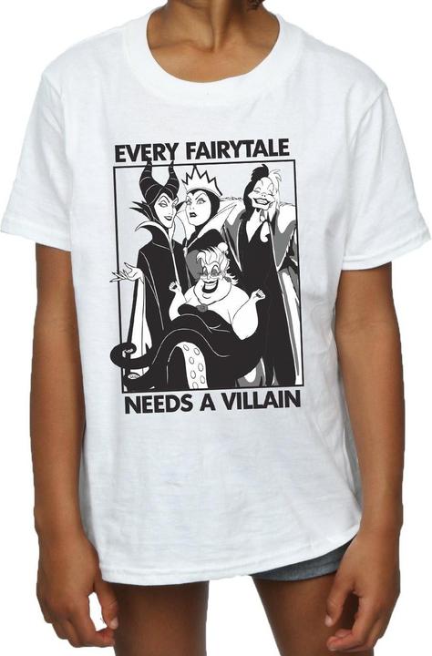 Produktbild Disney Every Fairy Tale Needs A Villain TShirt Mädchen (140, 146)