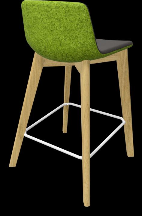 Actual product image Narbutas Twist & Sit Bar Stool