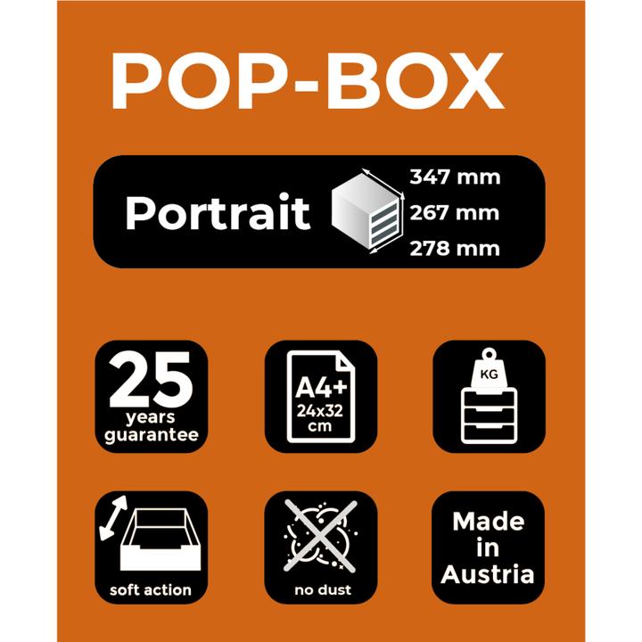 Actual product image Exacompta Selbstständige Schubladenboxen (A4+)