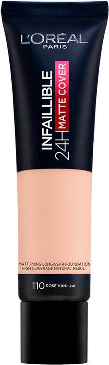 Produktbild L'Oréal Paris INFAILLIBLE 24H matte cover foundation #110-rose vanilla