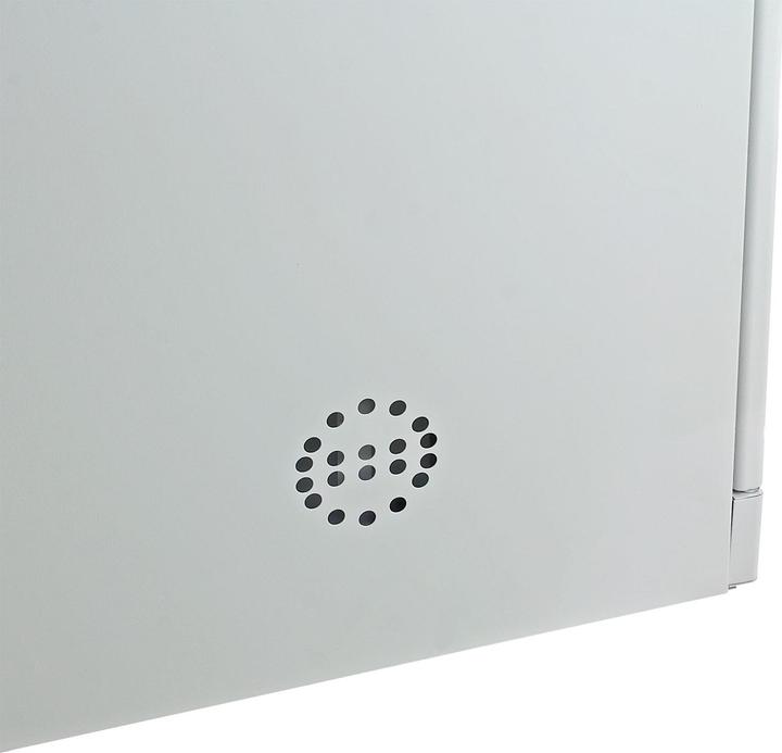 Actual product image ADB Environmental cabinet 40729 light grey 92.0 x 58.0 x 192.0 cm, assembled