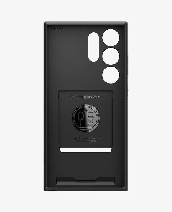 Actual product image Spigen Liquid Slot Galaxy S24 Ultra Case Matte Black (Samsung Galaxy S24 Ultra)