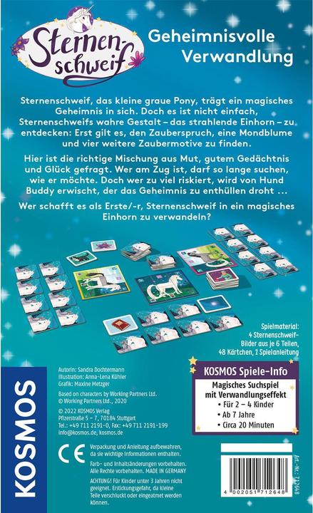Produktbild Kosmos Sternenschweif: Geheimnisvolle Verwandlung (Deutsch)