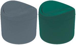 Actual product image keeeper Organic kitchen waste bin, 1.3 litres, eco-grey (1.30 l)