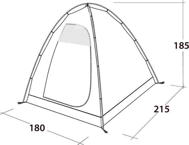 Actual product image Outwell Free Standing Inner L (2.70 kg, 3 persons)