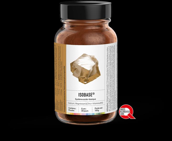 Produktbild Sekoya Isobase | Calcium, Magnesium & Zink + Vitamin B12 | Säure-Basen-Gleichgewicht (150 g)