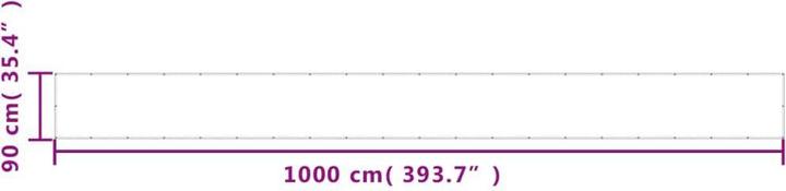 Productafbeelding VidaXL Privacyscherm balkon 100% polyester Oxford (2400 cm)