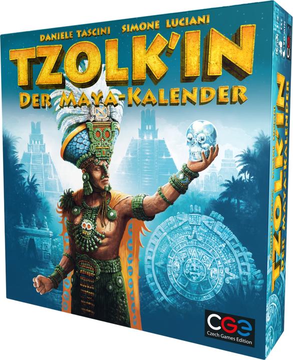 Czech games edition CZ025 - Tzolkin: Der Maya - Kalender, Brettspiel, 2-4 Spieler, ab 13 Jahren (DE-Ausgabe) (Deutsch)