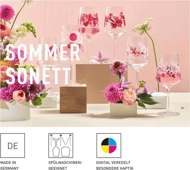 Actual product image Ritzenhoff Aperitif Glasses Summer Sonnet (5.44 dl, 2 x, Aperitif glasses)