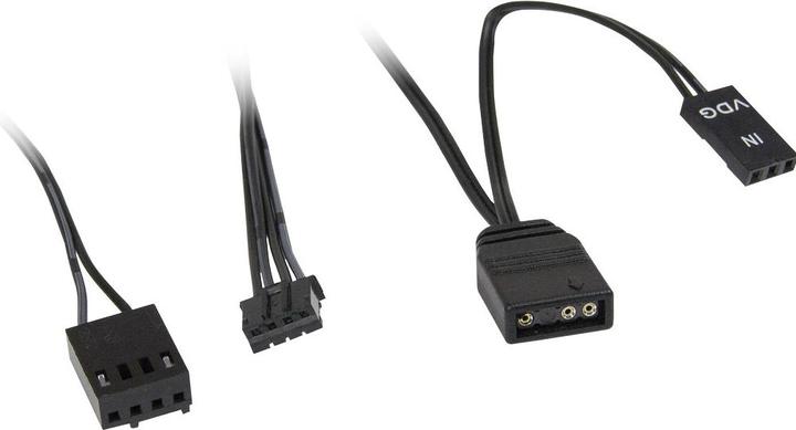 Actual product image Intertech 1600 rpm 35.6 dBA, RGB LED