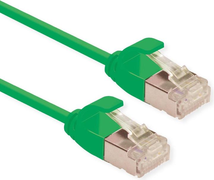 Produktbild Roline U/FTP DataCenter Patchkabel Kat.6A (Class EA), LSOH, slim (U/FTP, CAT6a, 1 m)