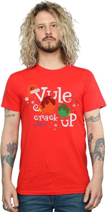 Immagine prodotto National Lampoon´s Vacation National Lampoon's Christmas Vacation Yule Crack Up Maglietta Uomo (3XL)