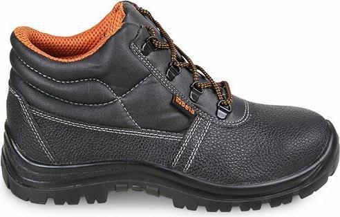 BETA SCARPE ALTE PELLE NERA BASE C/LAM BK 40, Grau, 40 mm (S1P, 40)