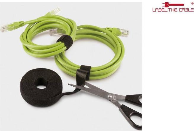 Actual product image Label-the-cable Velcro tape roll (16 mm)