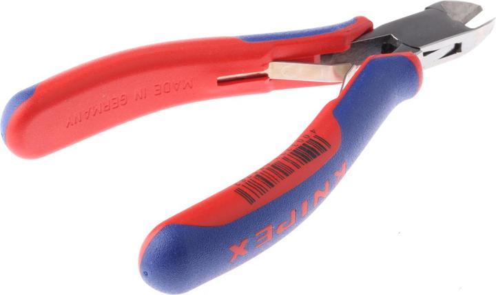 Actual product image Knipex Electronics Diagonal Cutter with carbide cutting edges (120 mm)