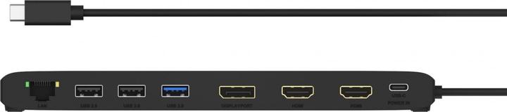 Produktbild Icy Box IB-DK2116-C (USB-C, 8 Ports)