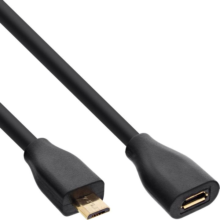 Image du produit InLine Micro-USB Verl. (1.50 m, USB 2.0)