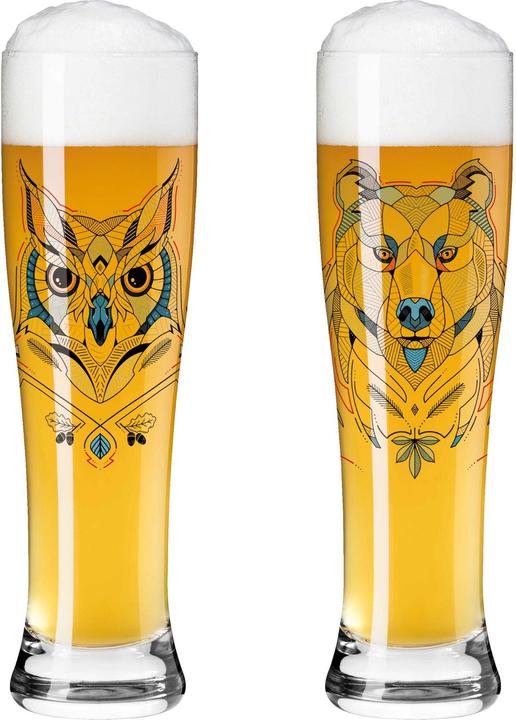 Produktbild Ritzenhoff 2-er-Set Weizenbierglas Brauchzeit (0.65 l, 2 x)
