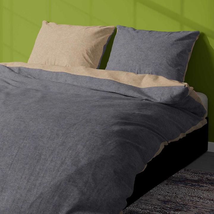 Actual product image Traumschlaf Melangebiber (Bedding set, 200 x 200 cm, 80 x 80 cm)
