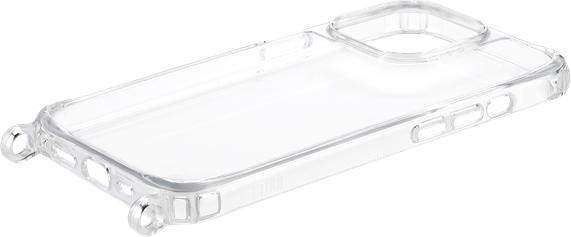 Actual product image Etuui Necklace cover without band! Clear Case clear