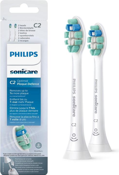 Immagine prodotto Philips Sonicare C2 Difesa ottimale della placca (2 x)