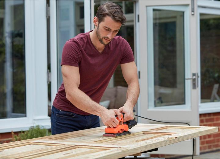 Actual product image Black & Decker BEW220 Orbital Sander 14000 RPM (Sander, 150 W)