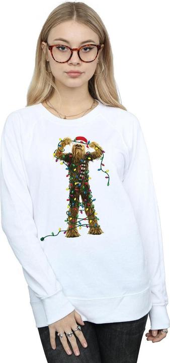 Image du produit Star Wars - Sweat CHEWBACCA CHRISTMAS LIGHTS - Femme (M)