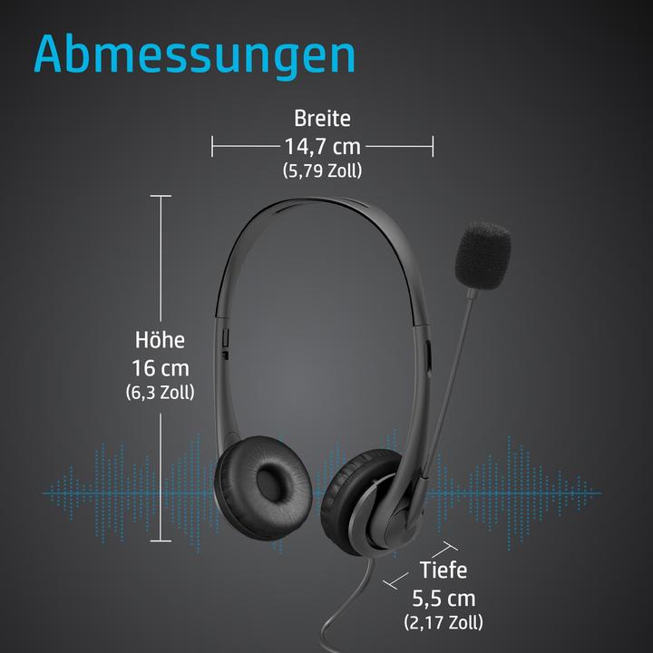Image du produit HP G2 Casque supra-auriculaire (Filaire)