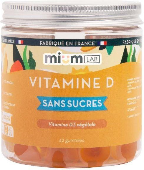 Actual product image Mium Lab Vitamingummis Vitamin D (42 Piece, Gummies, 140 g)
